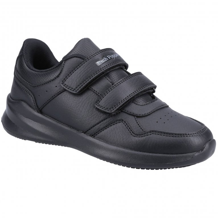 charles clinkard Hush Puppies Marling Easy Senior Kids Trainers