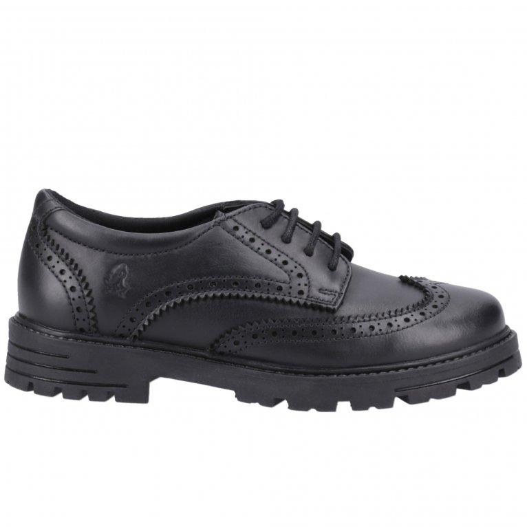 Charles Clinkard Hush Puppies Maxine Junior Girls School Shoes