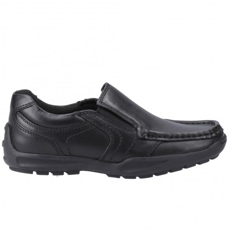 charles clinkard Hush Puppies Morgan Senior Boys School Shoes