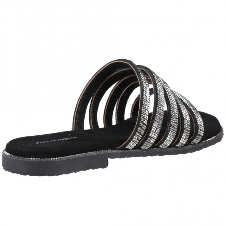 Charles Clinkard Hush Puppies Paris Womens Slide Sandals