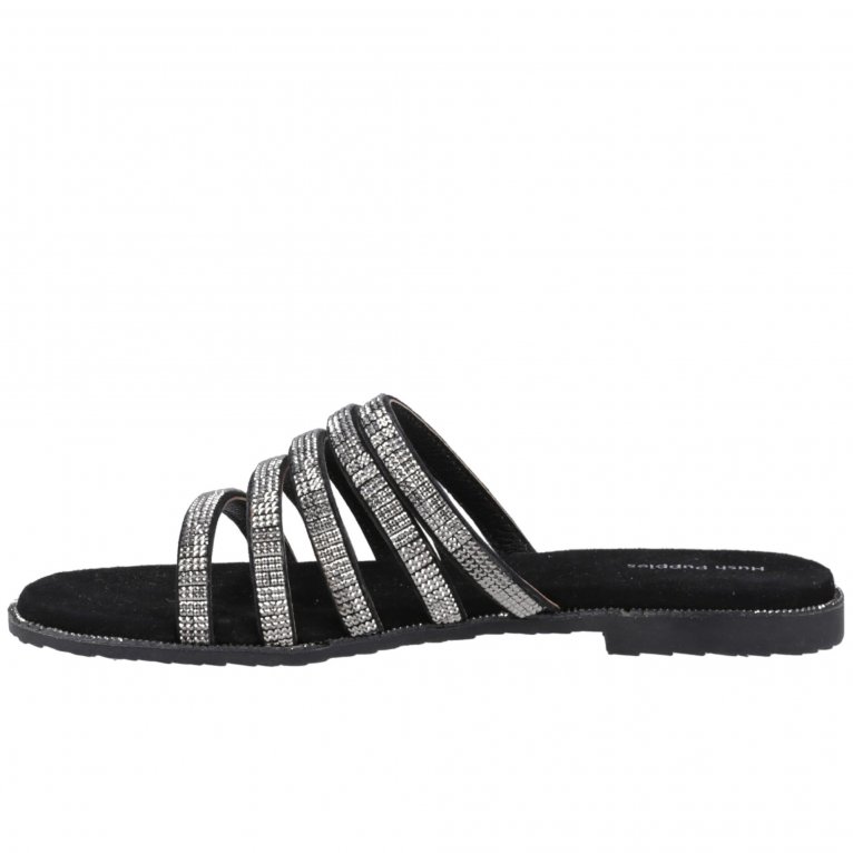 Charles Clinkard Hush Puppies Paris Womens Slide Sandals