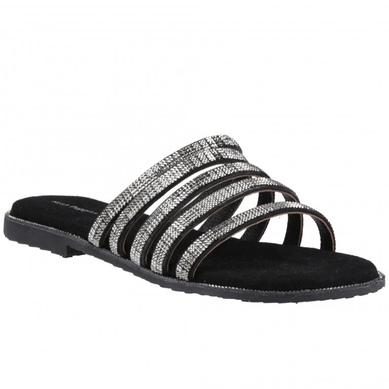 charles clinkard Hush Puppies Paris Womens Slide Sandals