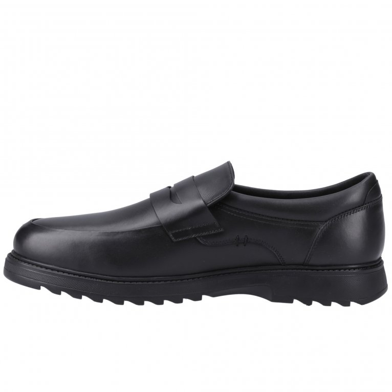 Charles Clinkard Hush Puppies Rocco Senior Boys Loafers