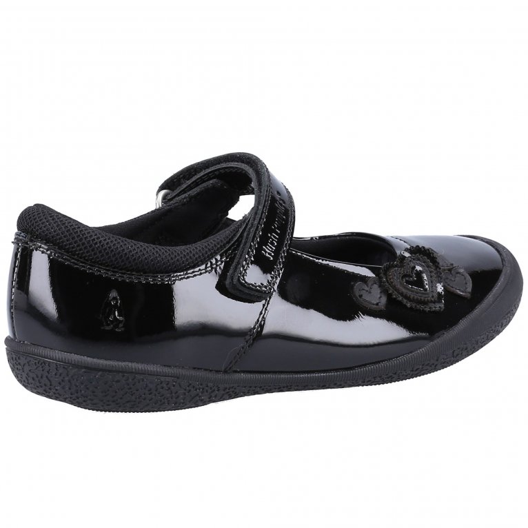 Charles Clinkard Hush Puppies Rosanna Junior Patent Girls School Shoes