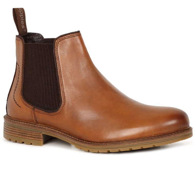 charles clinkard Hush Puppies Russell Chelsea Mens Boots
