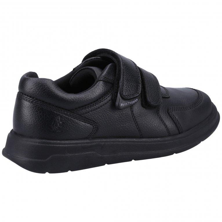 Charles Clinkard Hush Puppies Ryan Boys School Trainers