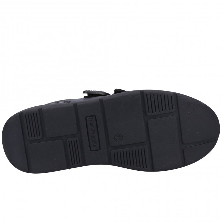 Charles Clinkard Hush Puppies Ryan Boys School Trainers