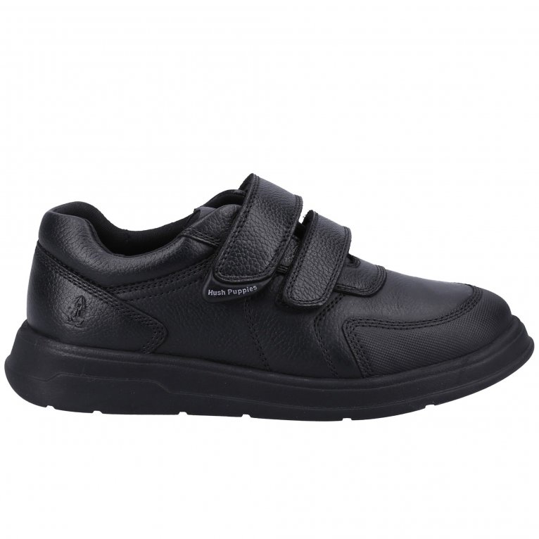 Charles Clinkard Hush Puppies Ryan Boys School Trainers