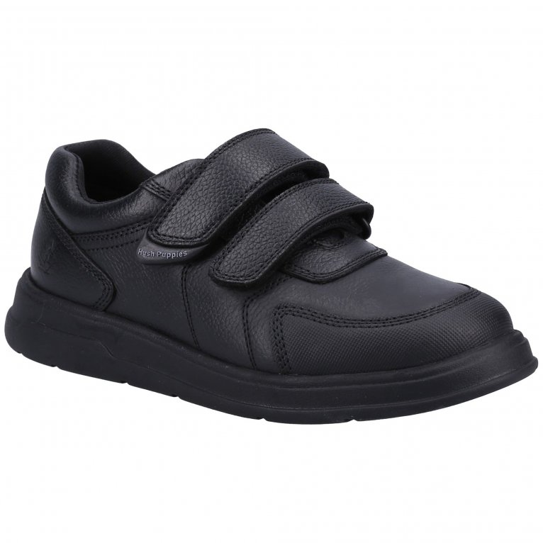 charles clinkard Hush Puppies Ryan Boys School Trainers