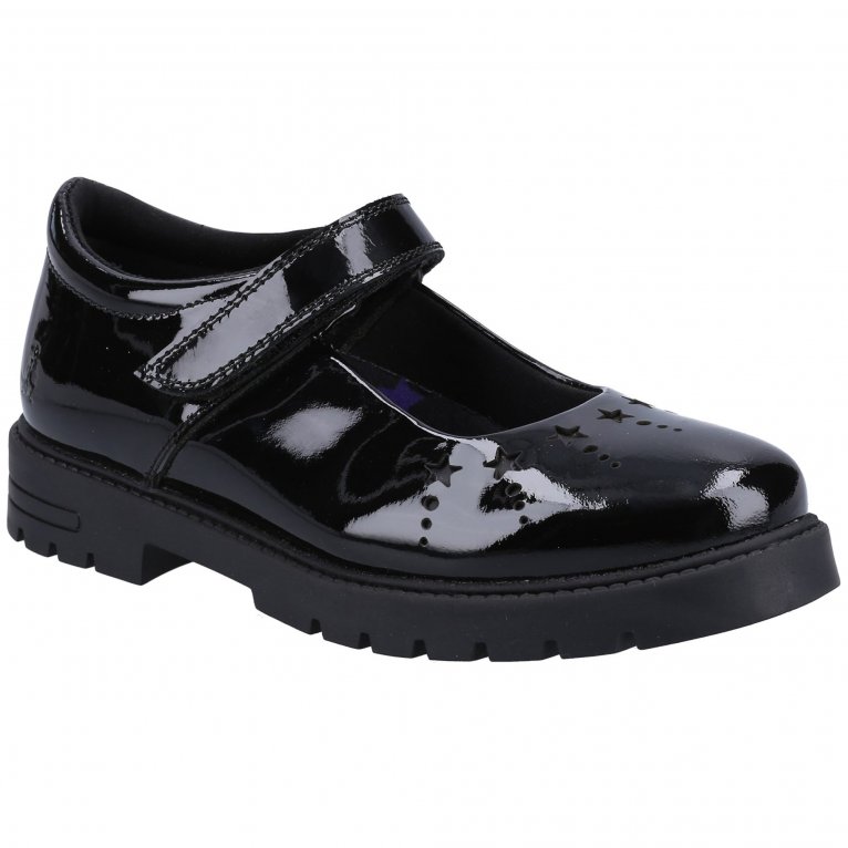 charles clinkard Hush Puppies Sabrina Patent Girls Mary Jane School Shoes
