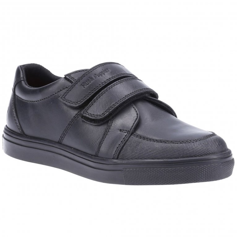 charles clinkard Hush Puppies Santos Senior Boys School Shoes
