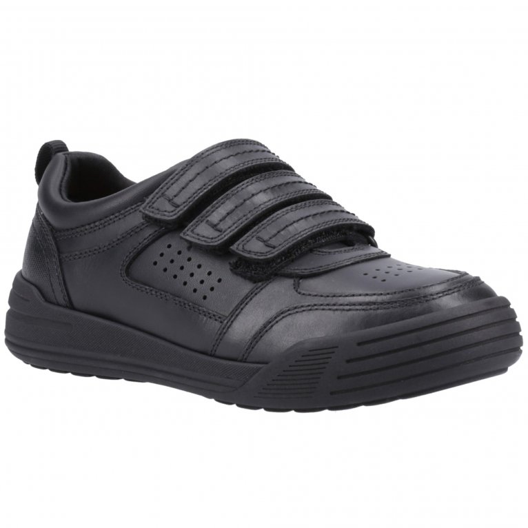 charles clinkard Hush Puppies Scott Senior Boys School Shoes