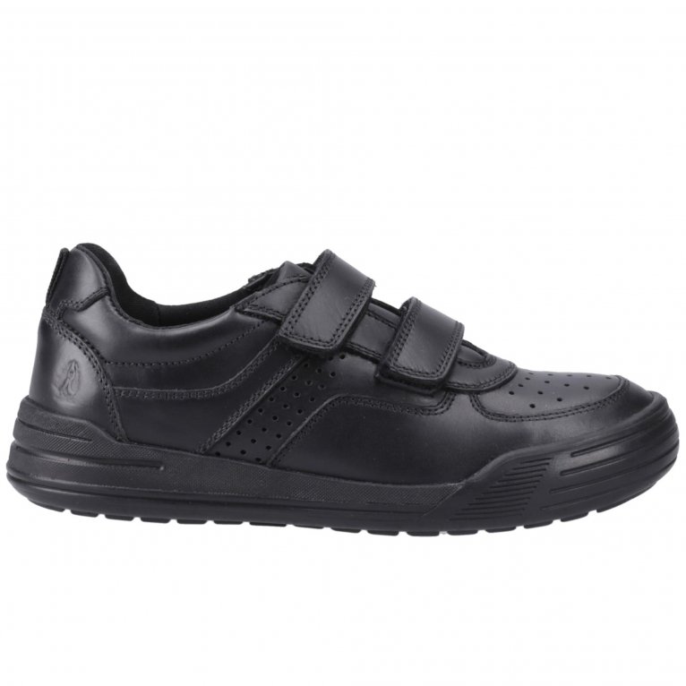 charles clinkard Hush Puppies Sully Junior Boys School Shoes