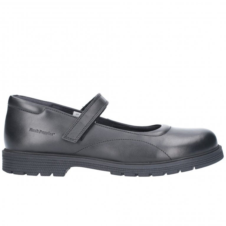 Charles Clinkard Hush Puppies Tally Senior Girls School Shoes
