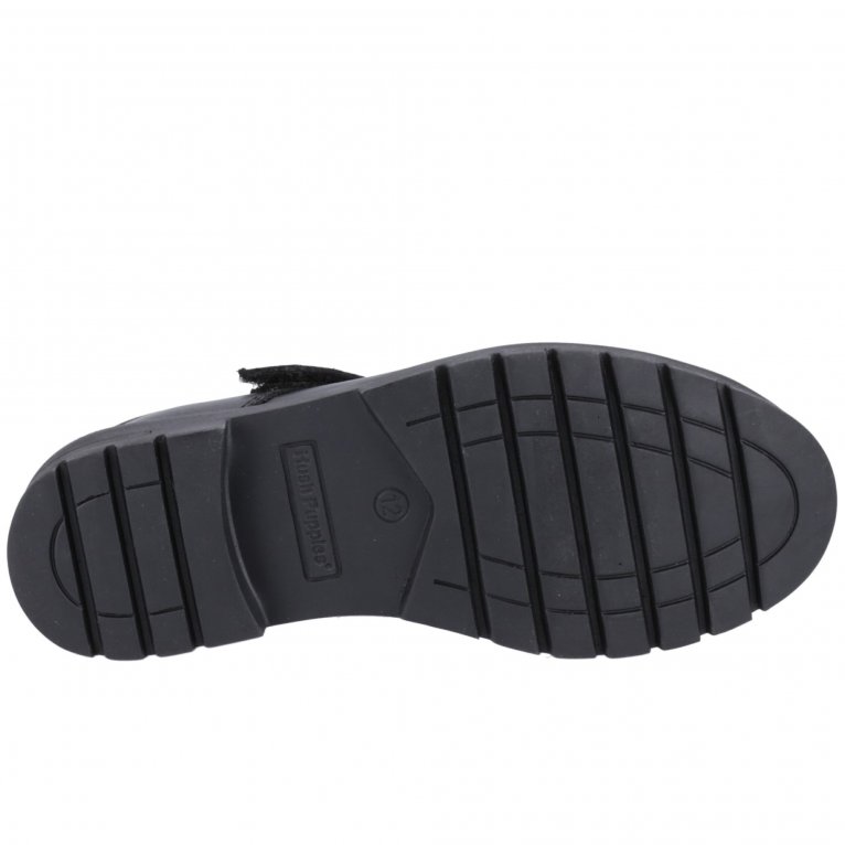 Charles Clinkard Hush Puppies Tanya Junior Girls School Shoes
