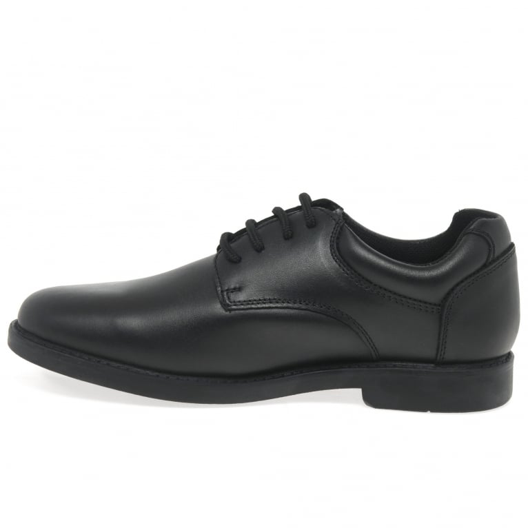 Charles Clinkard Hush Puppies Tim Boys Senior Oxford School Shoes