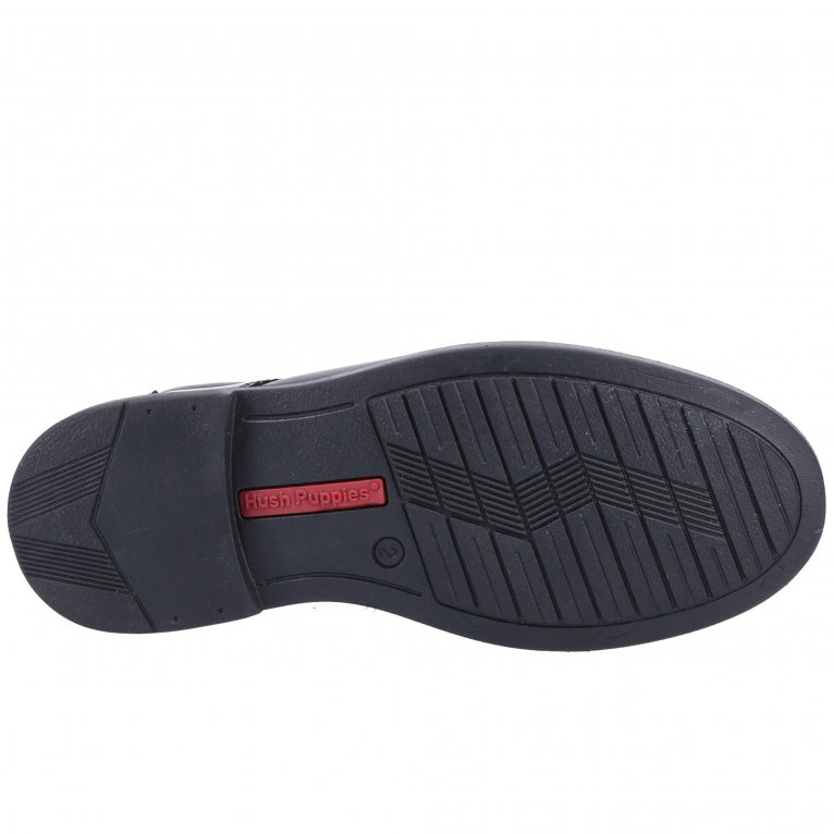 Charles Clinkard Hush Puppies Tim Junior Boys School Shoes