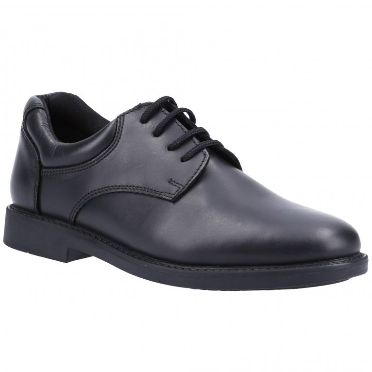 charles clinkard Hush Puppies Tim Junior Boys School Shoes