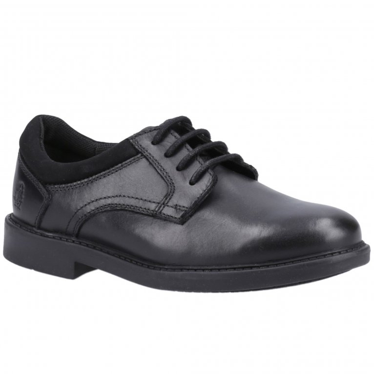 charles clinkard Hush Puppies Tommy Senior Boys School Shoes
