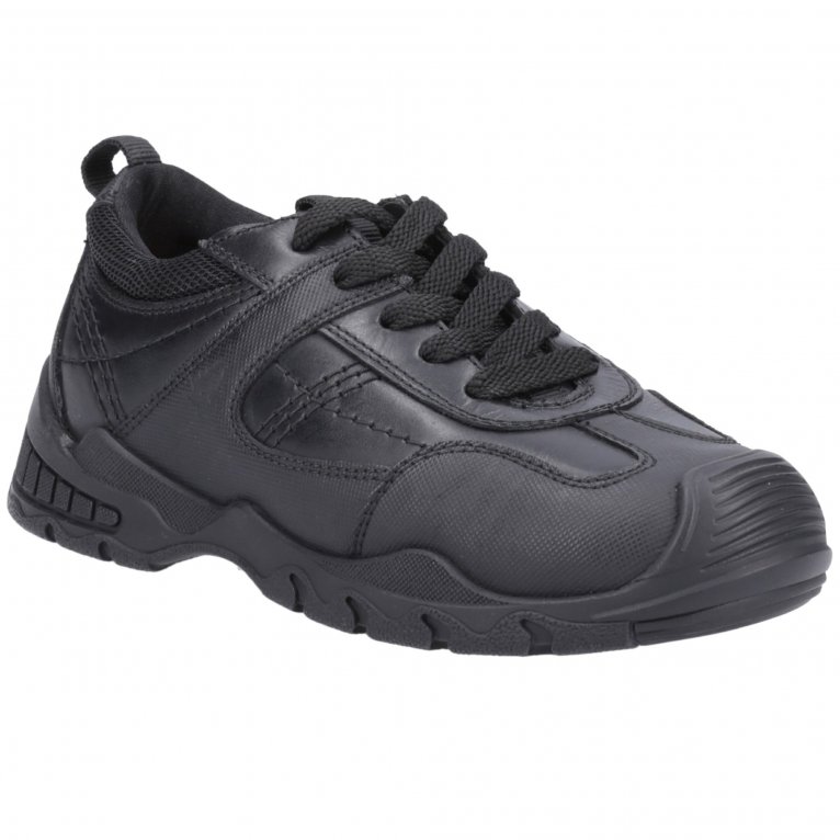 charles clinkard Hush Puppies Travis Senior Boys School Shoes
