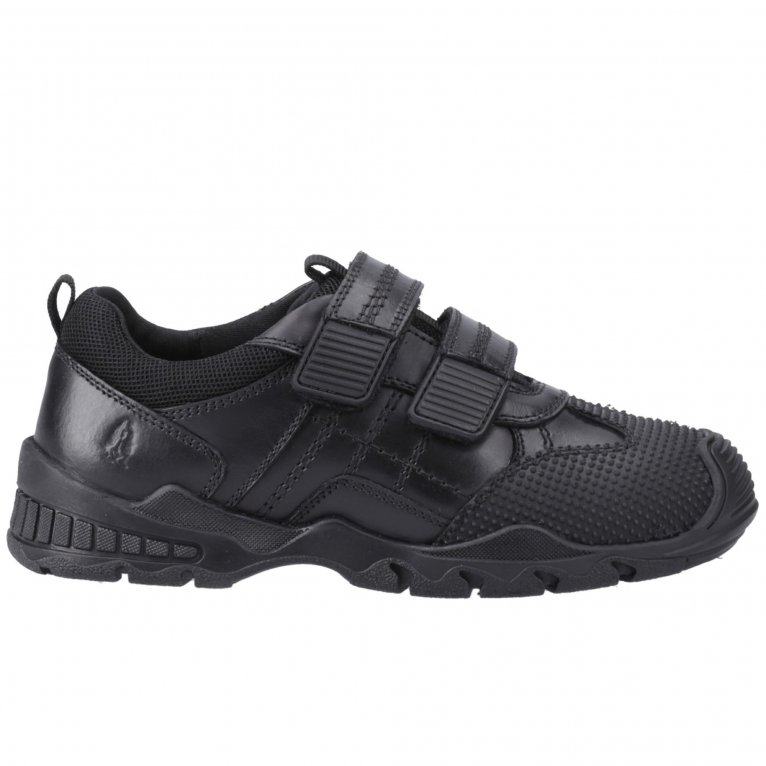 charles clinkard Hush Puppies Tristen Senior Boys School Shoes