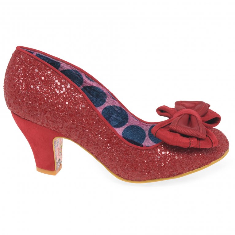 Charles Clinkard Irregular Choice Ban Joe Womens Wide Fit Court Shoes