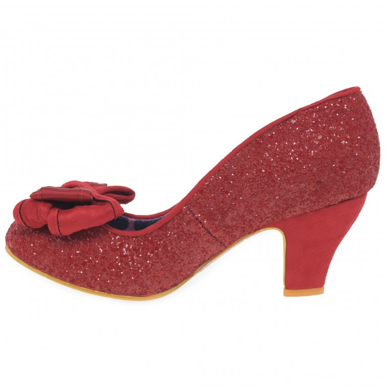 Charles Clinkard Irregular Choice Ban Joe Womens Wide Fit Court Shoes