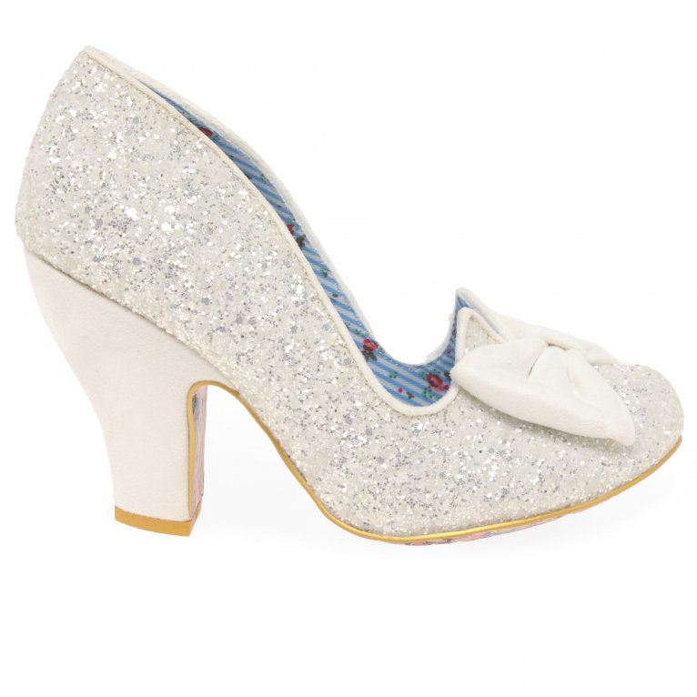 Charles Clinkard Irregular Choice Nick Of Time Wide Fit Womens Court Shoes