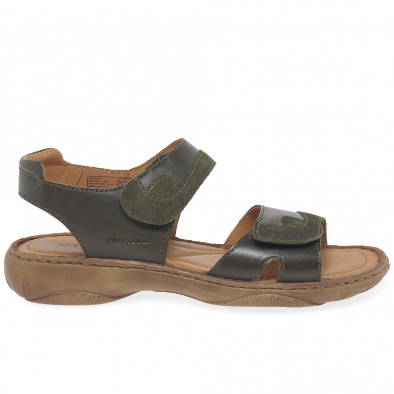 Charles Clinkard Josef Seibel Debra Rip Tape Womens Sandals