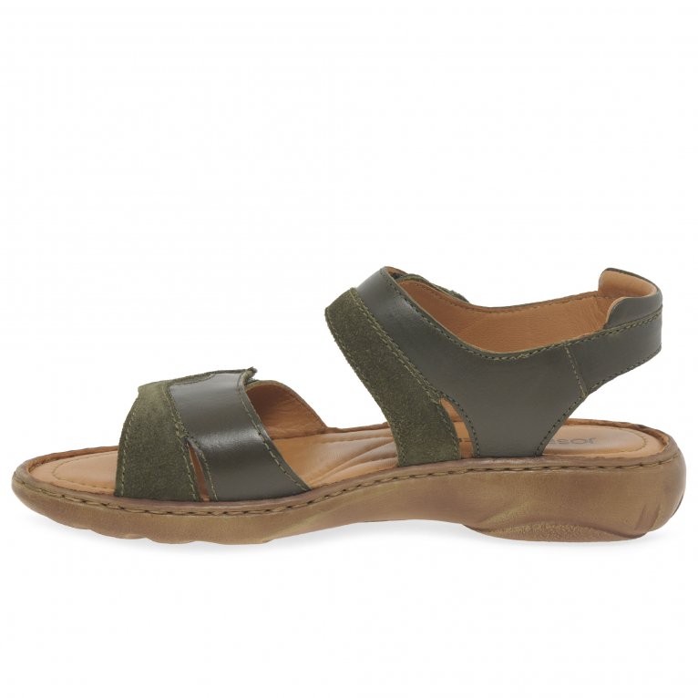 Charles Clinkard Josef Seibel Debra Rip Tape Womens Sandals