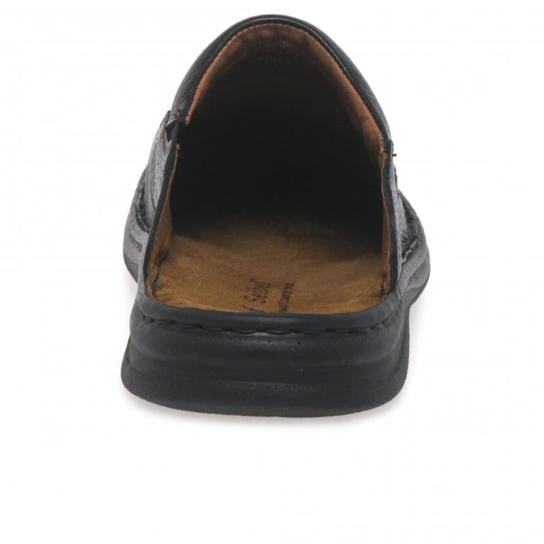 Charles Clinkard Josef Seibel Klaus Classic Leather Mens Mules