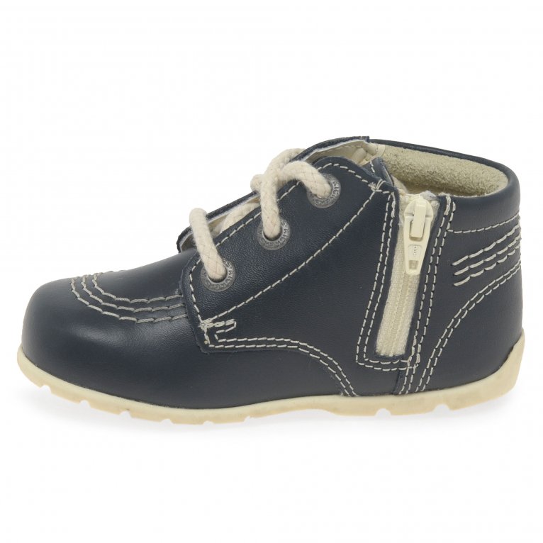 Charles Clinkard Kickers Baby Hi Zip Boys First Boots