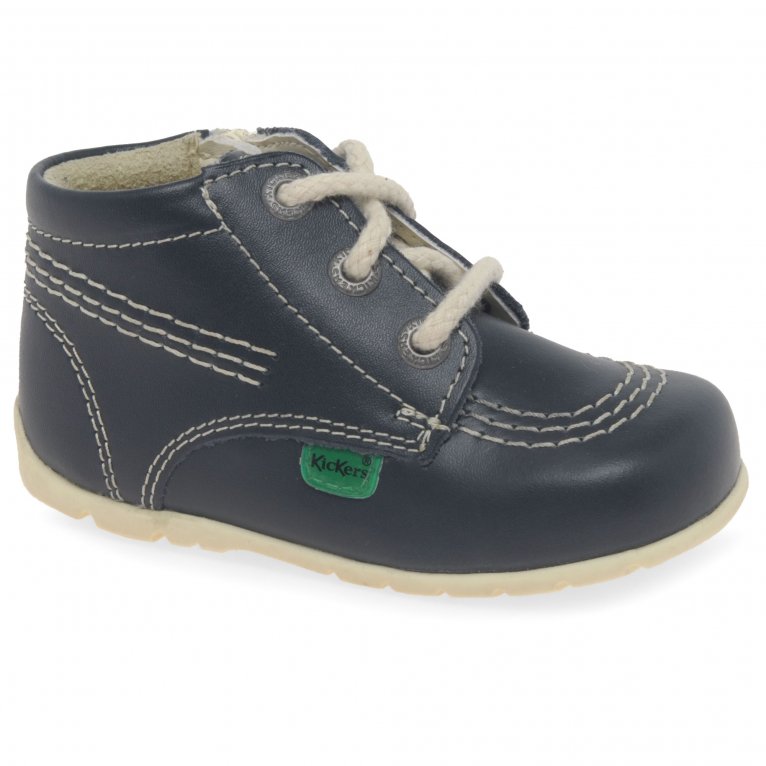 charles clinkard Kickers Baby Hi Zip Boys First Boots