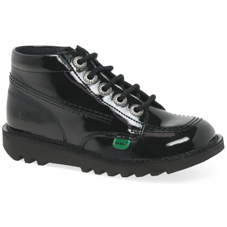 charles clinkard Kickers Chi Zip Girls Junior Boots