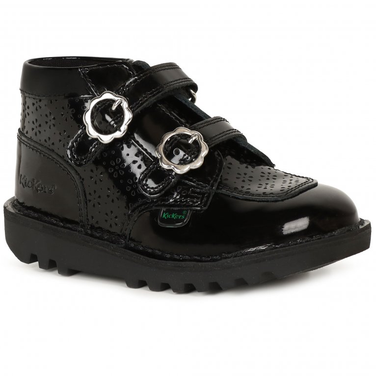 charles clinkard Kickers Hi Meadow Girls Infant Boots