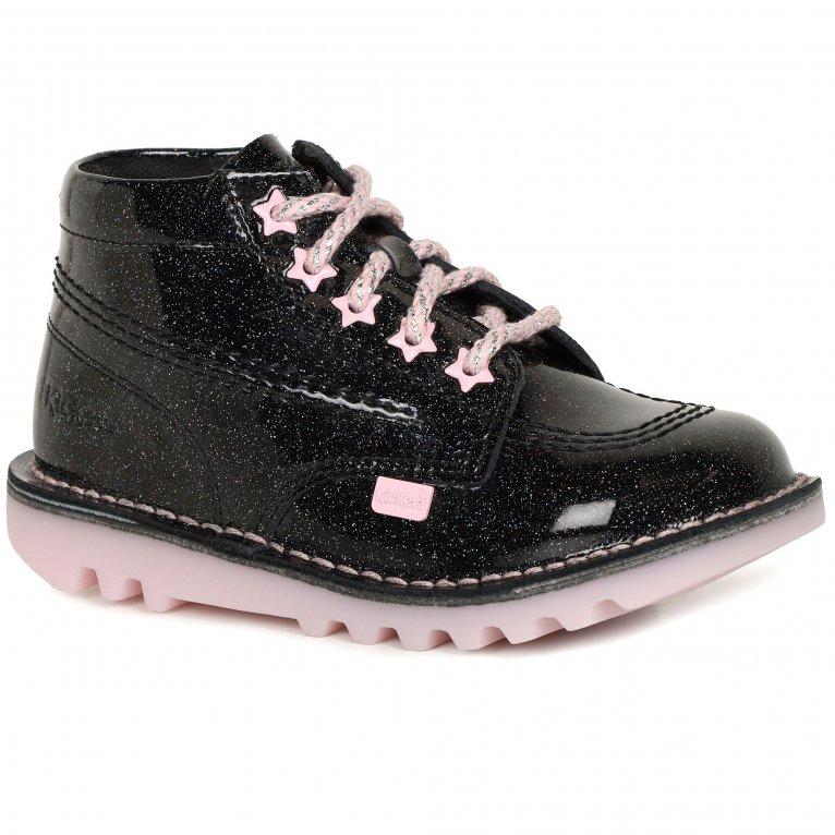 charles clinkard Kickers Kick Hi Galactic Girls Boots