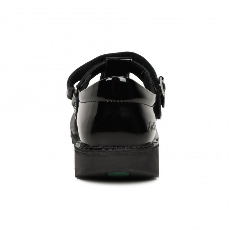 Charles Clinkard Kickers Kick T Girls Junior Riptape School Shoes