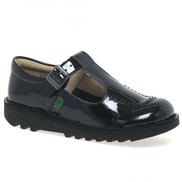 charles clinkard Kickers Kick T Girls Senior School Shoes