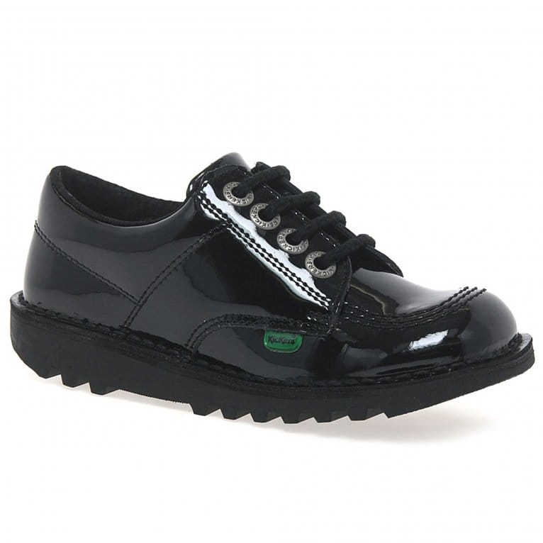 charles clinkard Kickers Lo Girls Junior School Shoes