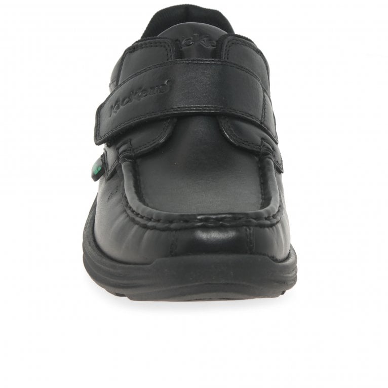 Charles Clinkard Kickers Reasan Strap Youth Boys School Shoes