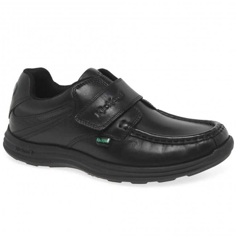 charles clinkard Kickers Reasan Strap Youth Boys School Shoes