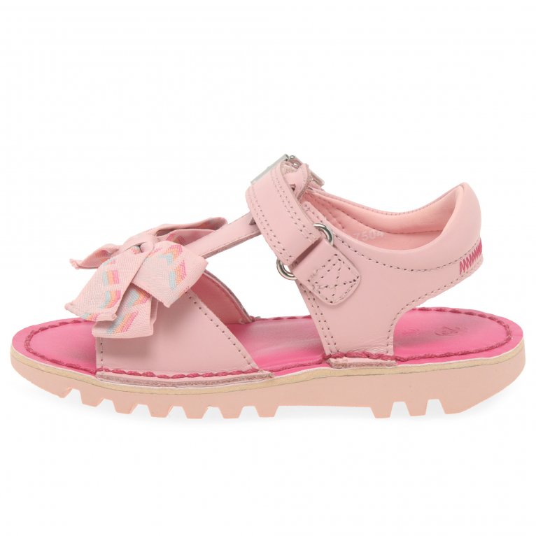 Charles Clinkard Kickers Sandal Bow Girls Infant Sandals