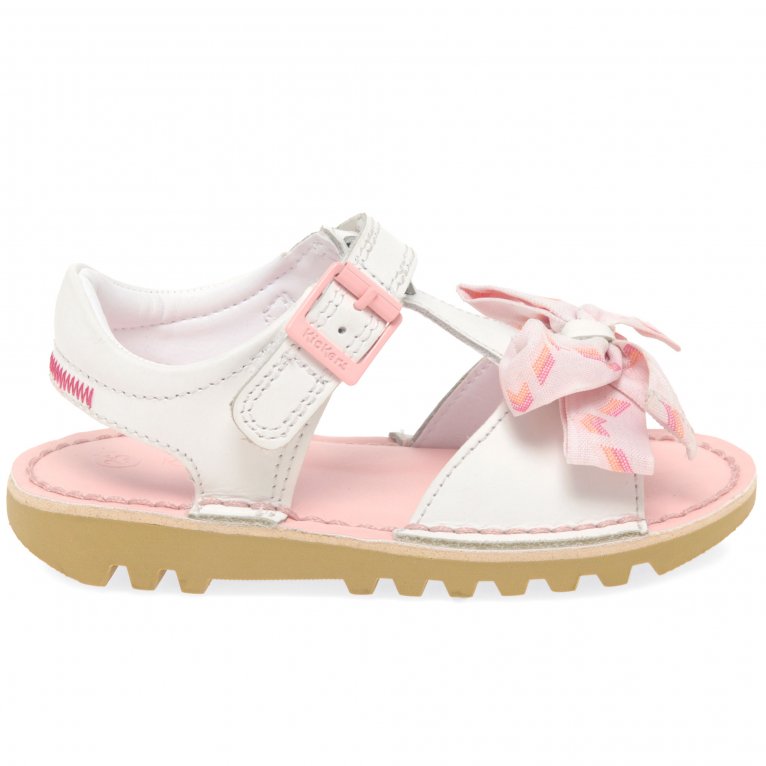 Charles Clinkard Kickers Sandal Bow Girls Infant Sandals