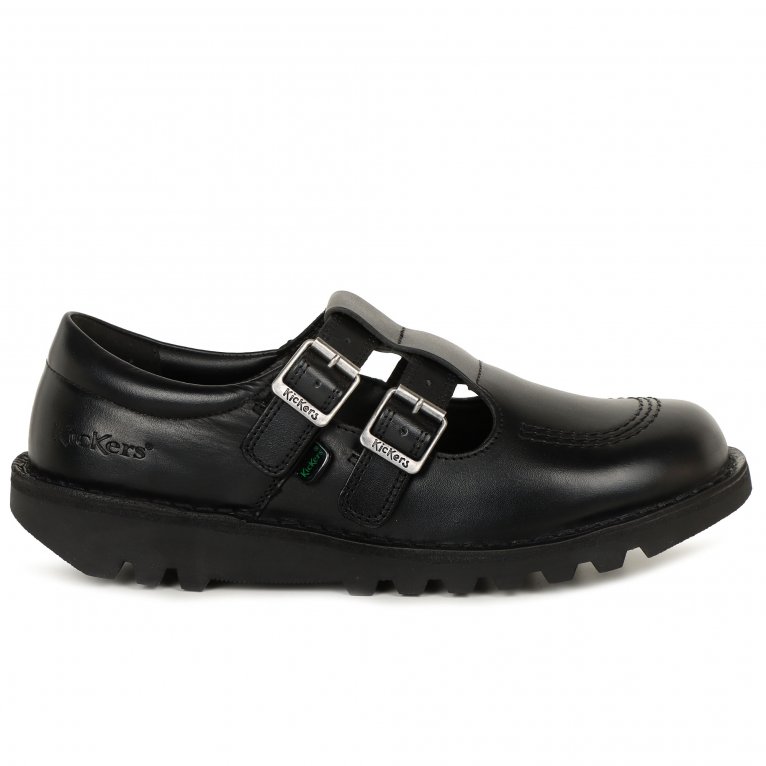 Charles Clinkard Kickers T Double WMNS Girls Senior School Shoes