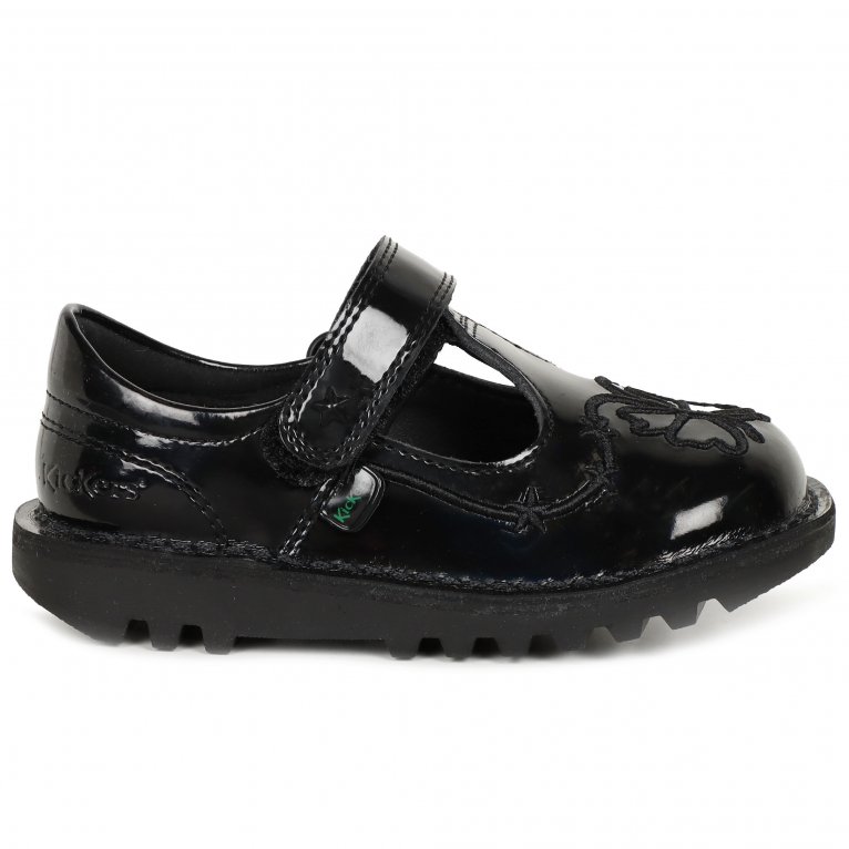 Charles Clinkard Kickers T Stardust Girls Infant School Shoes