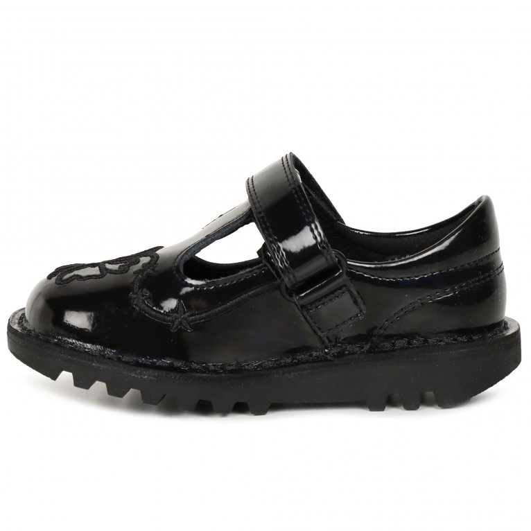 Charles Clinkard Kickers T Stardust Girls Infant School Shoes