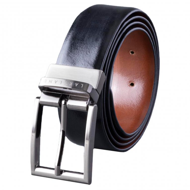 Charles Clinkard Lakeland Leather Caldew Double-Sided Leather Belt