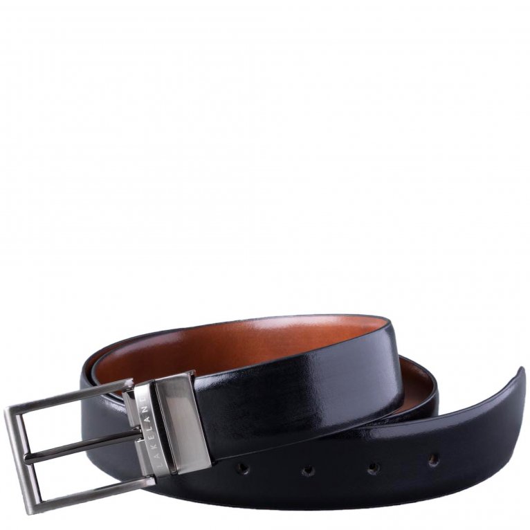 charles clinkard Lakeland Leather Caldew Double-Sided Leather Belt