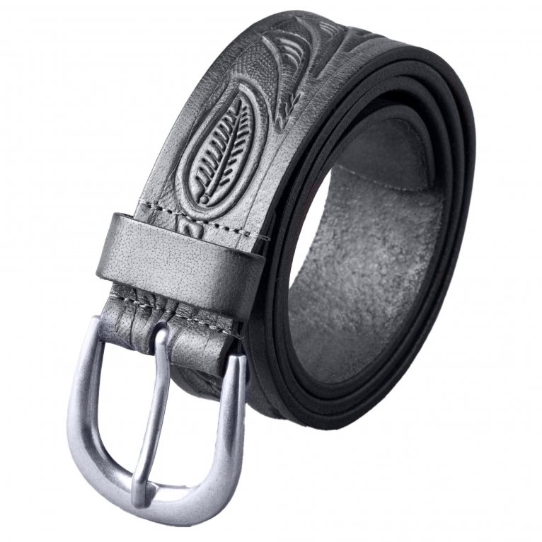 Charles Clinkard Lakeland Leather Embossed Leather Belt