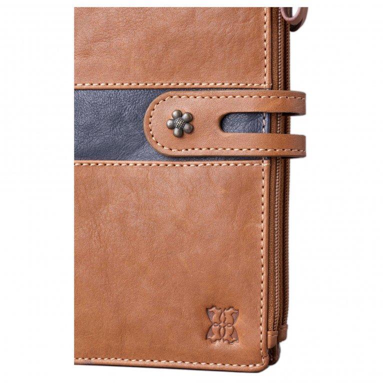 Charles Clinkard Lakeland Leather Hartsop Leather Double Zip Purse